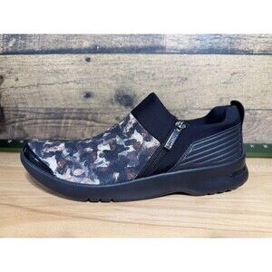 BZees Women's Axis Slip On Washable Casual Walking Shoes Brown Black Leopard LV